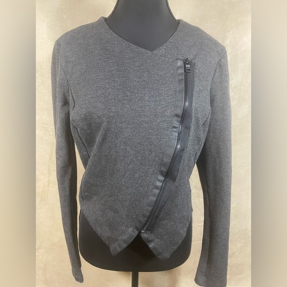 Armani Exchange Jacket with Asymmetrical Zipper - Picture 1 of 6